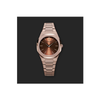 Montre D1 Milano Chocolatino Ultra Thin 34 mm in Acier D1-UTBL15 - D1-UTBL15